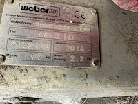 Weber cf 3 hd trilplaat - afbeelding 4 van  4