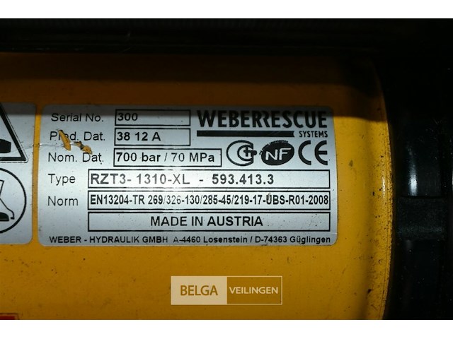 Weber hydraulische groep + gereedschap - afbeelding 6 van  17