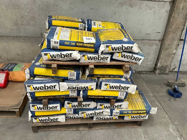 Weber mc392 partij gekleurde lijmortel - afbeelding 1 van  3