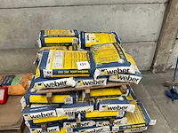 Weber mc392 partij gekleurde lijmortel - afbeelding 2 van  3