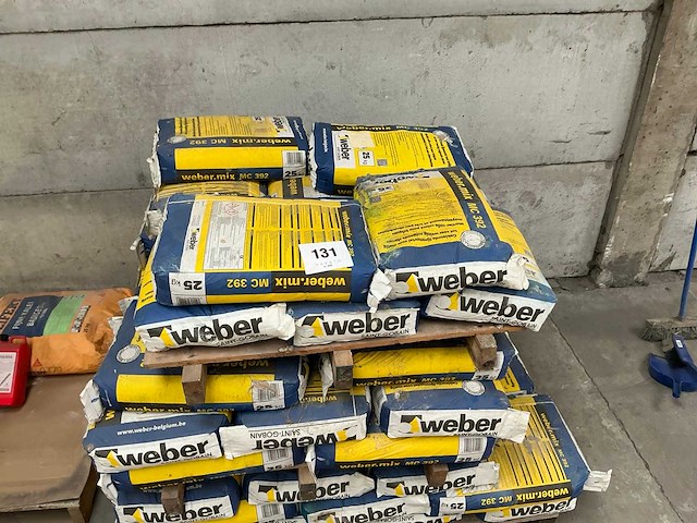 Weber mc392 partij gekleurde lijmortel - afbeelding 1 van  2