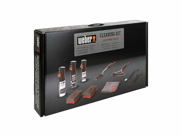 Weber reinigingsset voor barbecues, 3 borstels, barbecue - afbeelding 2 van  2