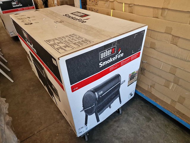 Weber smokefire ex6 gbs black pellet barbecue met weber connect - afbeelding 2 van  5