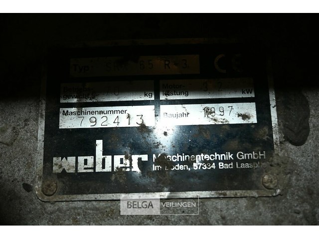 Weber trilstamper - afbeelding 6 van  6