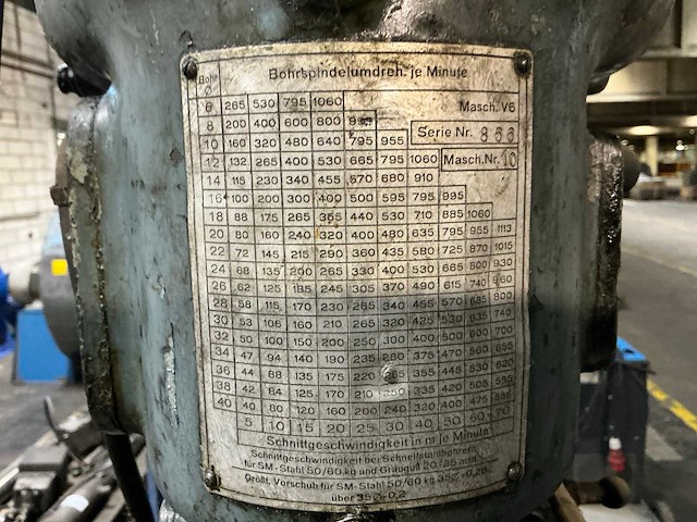 Webo v6 kolomboormachine - afbeelding 6 van  6