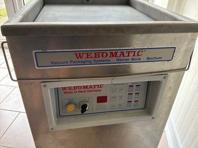 Webomatic c20 vacuümsealer - afbeelding 3 van  6