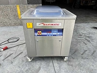 Webomatic supermax-c webomatic supermax-c – professionele kamer vacuümsealer – roestvrij staal – driefasig - afbeelding 1 van  6