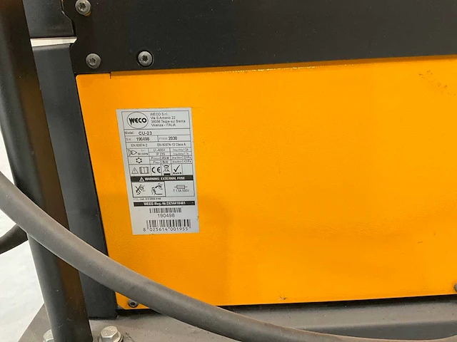 Weco 503msr elektrode lasapparaat - afbeelding 14 van  17