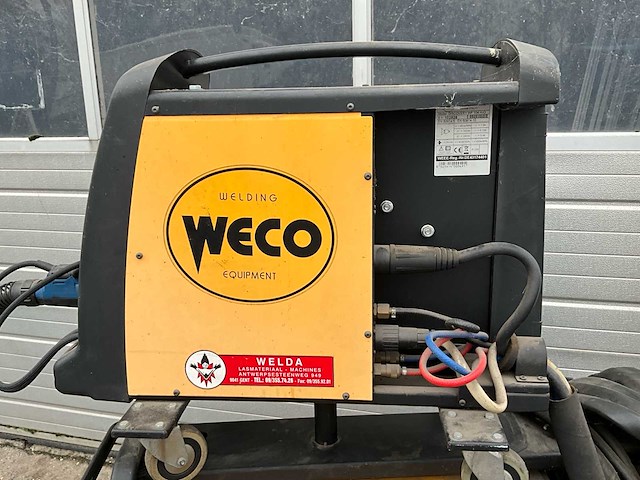 Weco welding discovery cu 04 mig lasapparaat - afbeelding 6 van  18