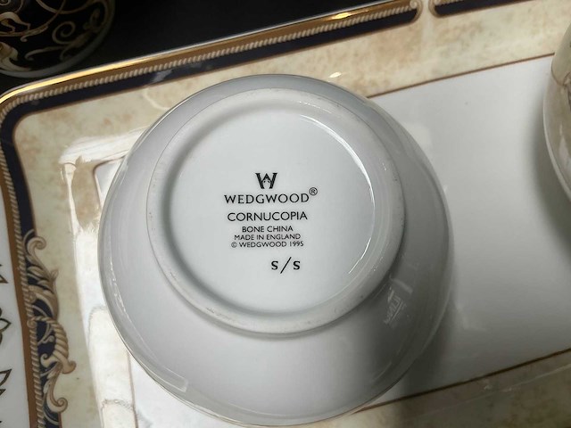Wedgwood - cornucopia - servies (45x) - afbeelding 6 van  6