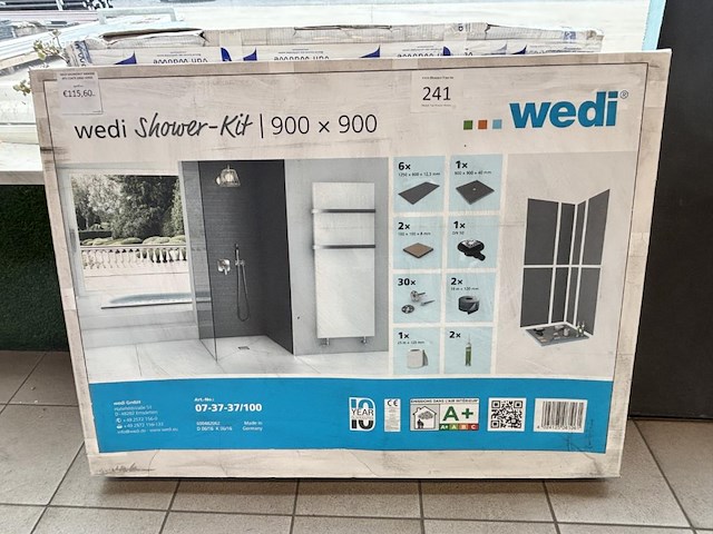 Wedi shower kit - afbeelding 1 van  2