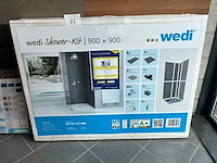 Wedi showerkit 900x900 - afbeelding 1 van  4