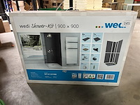 Wedi showerkit 900x900 - afbeelding 1 van  2