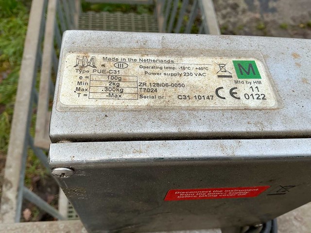 Weegbrug biggen - varkens - afbeelding 5 van  5