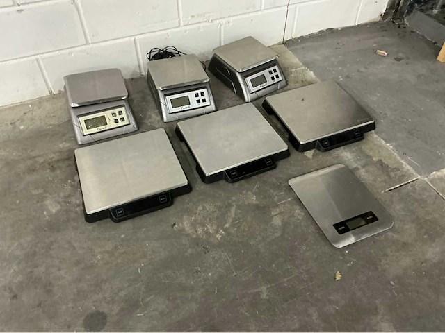 Weegschaal (7x) - afbeelding 1 van  3