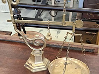 Weegschaal in messing - afbeelding 1 van  2