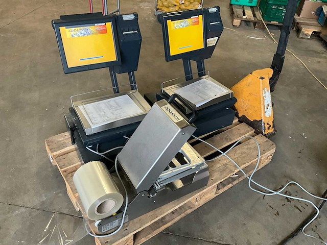Weegschaal + kassa (2x) pos-systeem + sealer - afbeelding 8 van  14