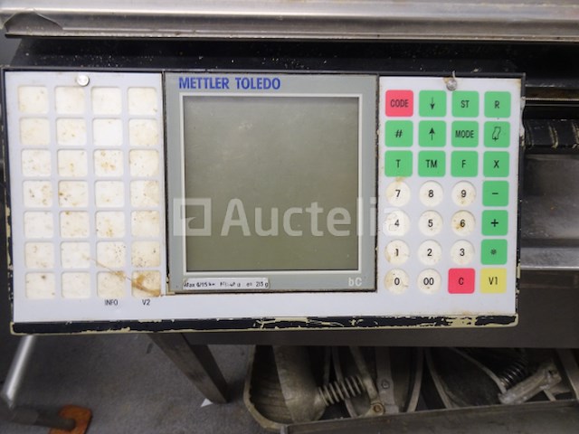 Weegschaal, merk mettler toledo type: sc-uz nummer: 29**09 max: 1nce, merk mettler toledo type: sc-uz nummer: 29**0 merk mettler toledo type: sc-uz numerbmarqa toledo type: sc-uz nummer: 29**09 max: 15 kg / min 40 g - afbeelding 1 van  3