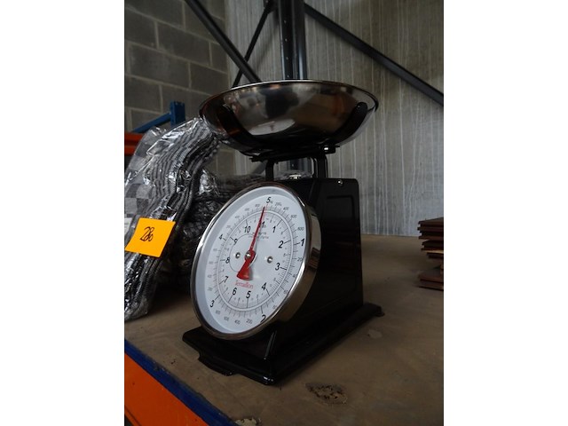 Weegschaal + theedoeken - afbeelding 2 van  3