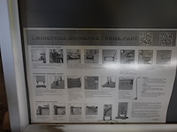 Weerbestendig reclamestoepbord op veren (zonder voet) - afbeelding 2 van  2