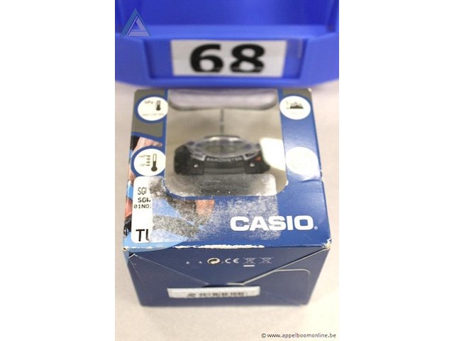 Weerstation, casio, barometer, in de vorm van een auto, werking niet gekend - afbeelding 1 van  1