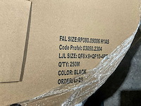 Weer/tochtstrips voor ramen en deuren op 250 meter-rol (16x) - (kp1010) - afbeelding 5 van  8