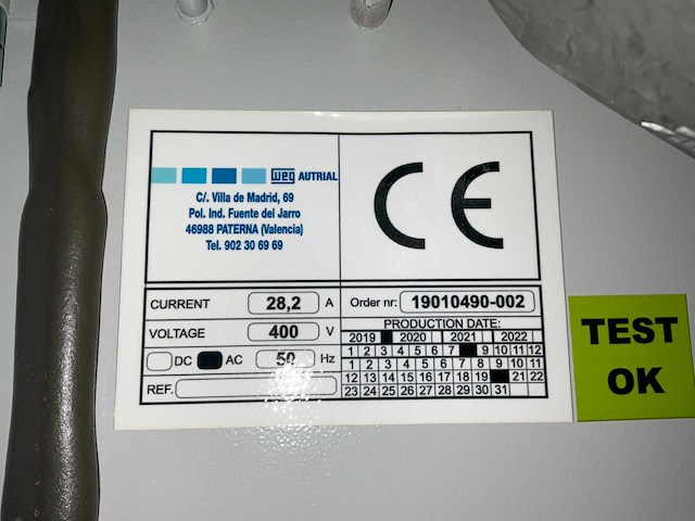 Weg eucfw110031t40fayz cfw-11 frequentieregelaar met schakelkast - afbeelding 8 van  17