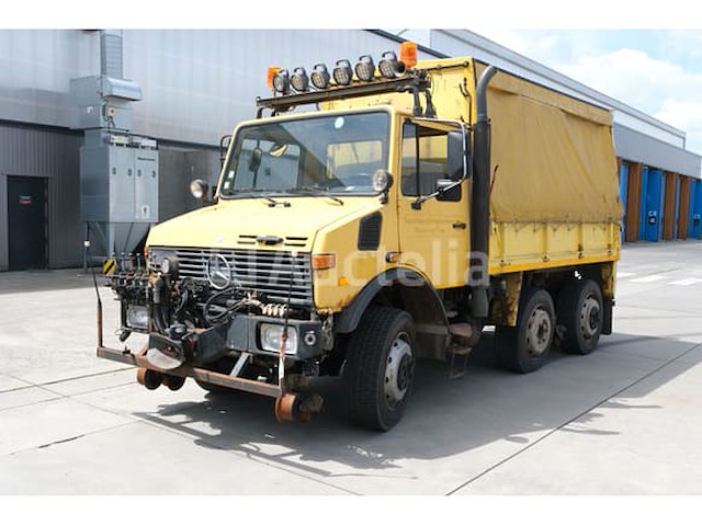 Weg-spoor werkplaatstrucks mercedes-benz unimog zw120s (1985-240,757 km) - afbeelding 3 van  82