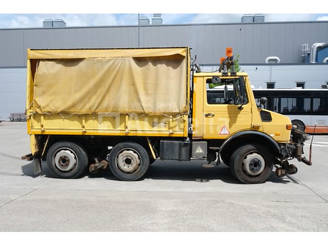 Weg-spoor werkplaatstrucks mercedes-benz unimog zw120s (1985-240,757 km) - afbeelding 4 van  82
