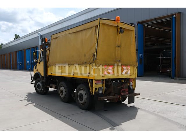 Weg-spoor werkplaatstrucks mercedes-benz unimog zw120s (1985-240,757 km) - afbeelding 5 van  82