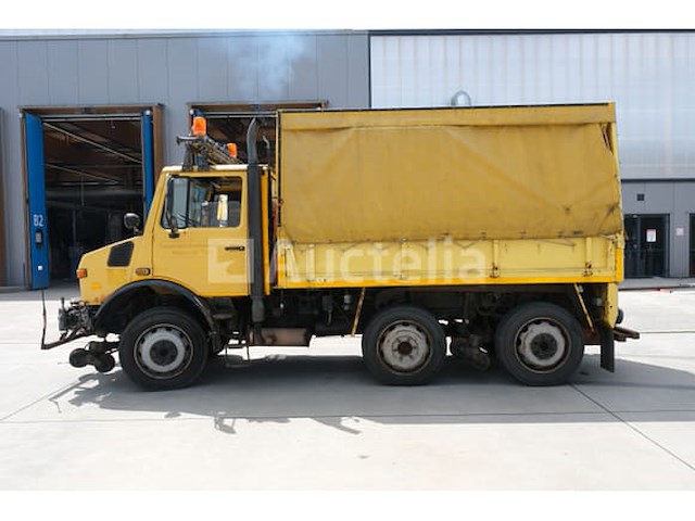Weg-spoor werkplaatstrucks mercedes-benz unimog zw120s (1985-240,757 km) - afbeelding 9 van  82