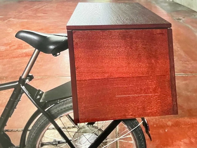 Wega vela elektrische cargo fiets met professioneel koffiemachine - afbeelding 3 van  14