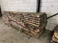 Wegens faillissement eco-deco bv - partij verzaagde boomstammen en houtbewerkingsmachines te bonheid...