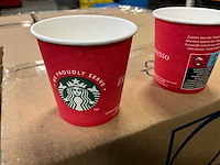 Wegwerp bekers espresso 4oz met starbucks logo (32000x) - afbeelding 6 van  7