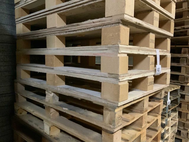Wegwerpalletten (25x) - afbeelding 1 van  2