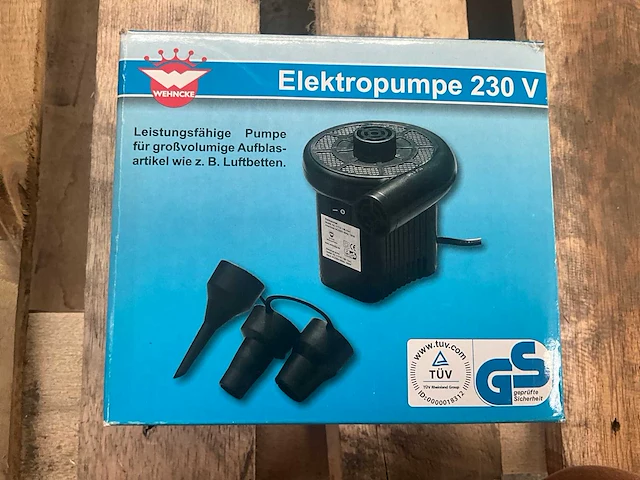 Wehncke 230 v elektropomp - afbeelding 1 van  4