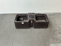 Weidedrinkbak met dubbele toegang prebac 70l