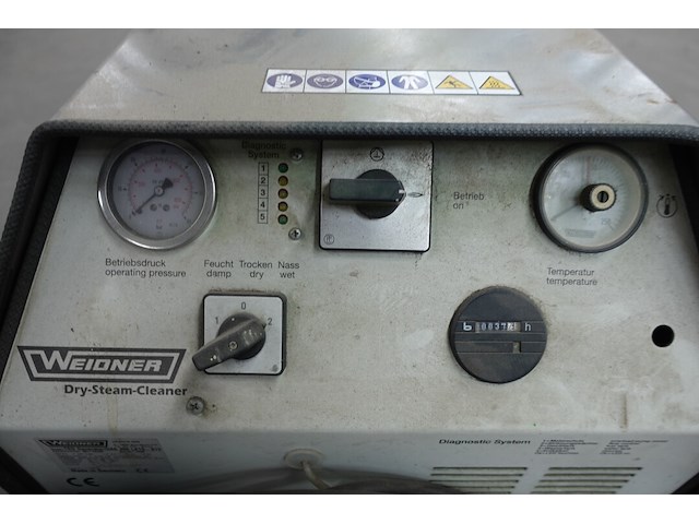 Weidner dry steam cleaner (220v, bouwjaar 2008, 31uren) - afbeelding 5 van  11