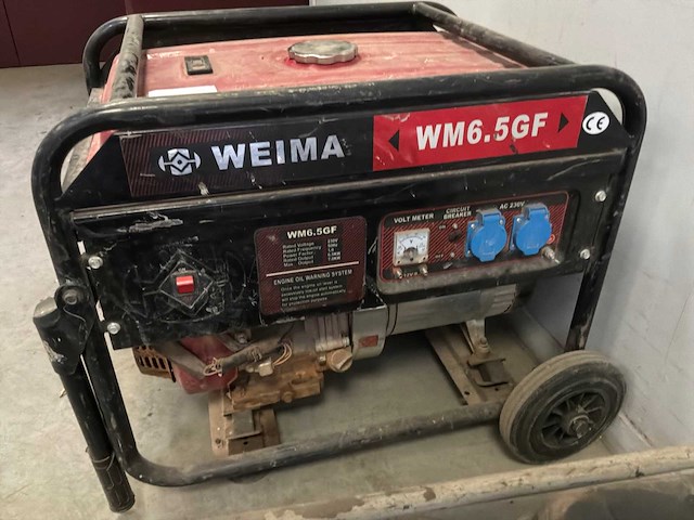 Weima wm6.5gf stroomgenerator - afbeelding 5 van  12