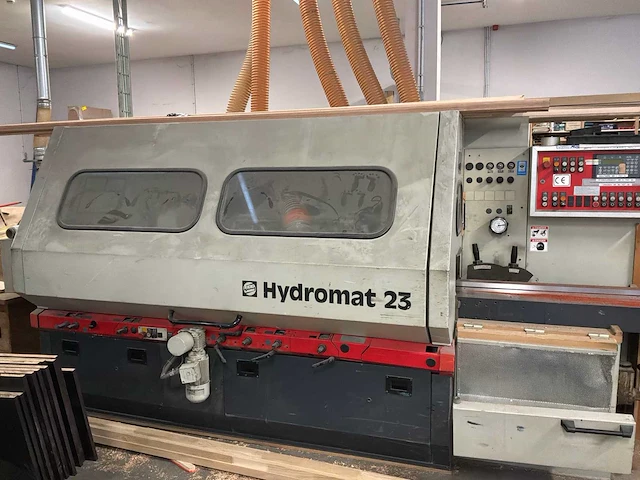 Weinig hydromat 23 schaaf-moler / malmachine 4-zijdig vierzijdige gietmachine - afbeelding 6 van  14