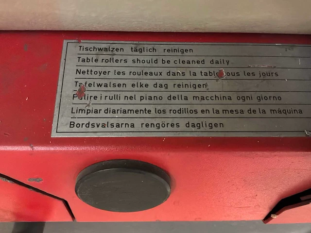 Weinig hydromat 23 schaaf-moler / malmachine 4-zijdig vierzijdige gietmachine - afbeelding 2 van  14