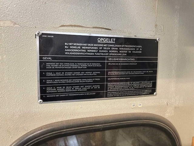Weinig hydromat 23 schaaf-moler / malmachine 4-zijdig vierzijdige gietmachine - afbeelding 11 van  14