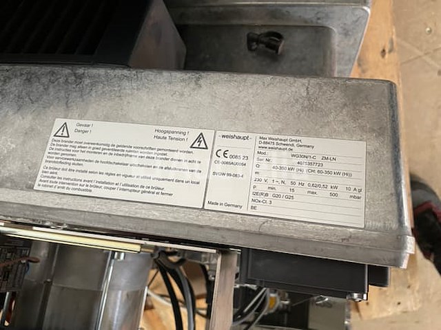 Weishaupt wg30n brander - afbeelding 6 van  10