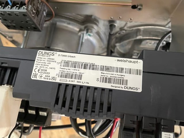 Weishaupt wg30n brander - afbeelding 7 van  10