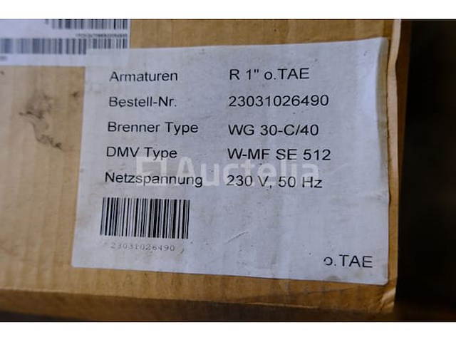 Weishaupt wg30n/1-c gas- en oliebrander - afbeelding 2 van  6