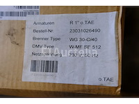 Weishaupt wg30n/1-c gas- en oliebrander - afbeelding 2 van  6