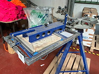 Weiss manuele carrousel zeefdrukpers - afbeelding 2 van  4