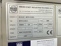 Weiss wetk 2130.s mobiele temperatuurkast - afbeelding 13 van  13