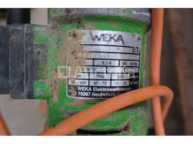 Weka-kernboormachine - afbeelding 6 van  9