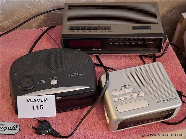 Wekkerradio - afbeelding 1 van  1